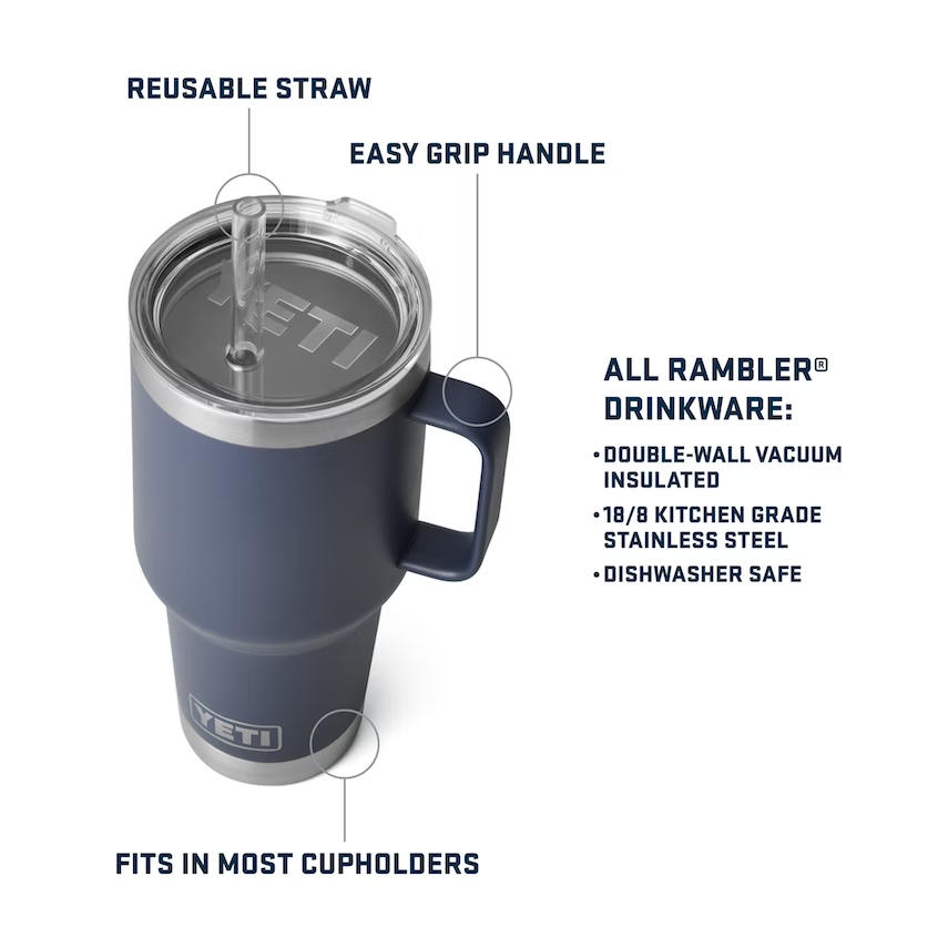 Rambler 35 oz. Straw Mug