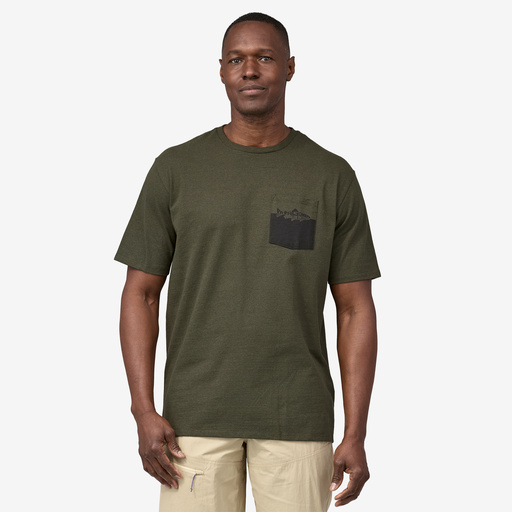 Men`s Wild Waterline Pocket Responsibili-Tee