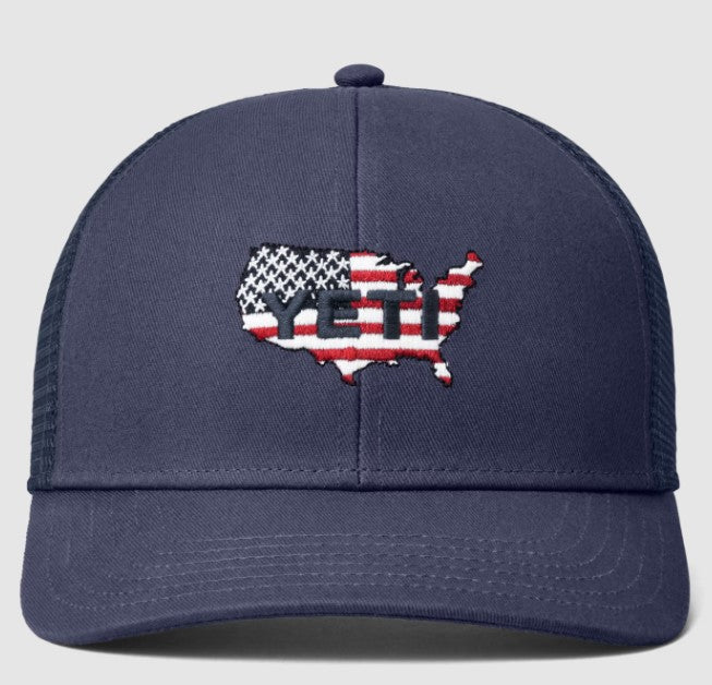 USA Flag Trucker Hat