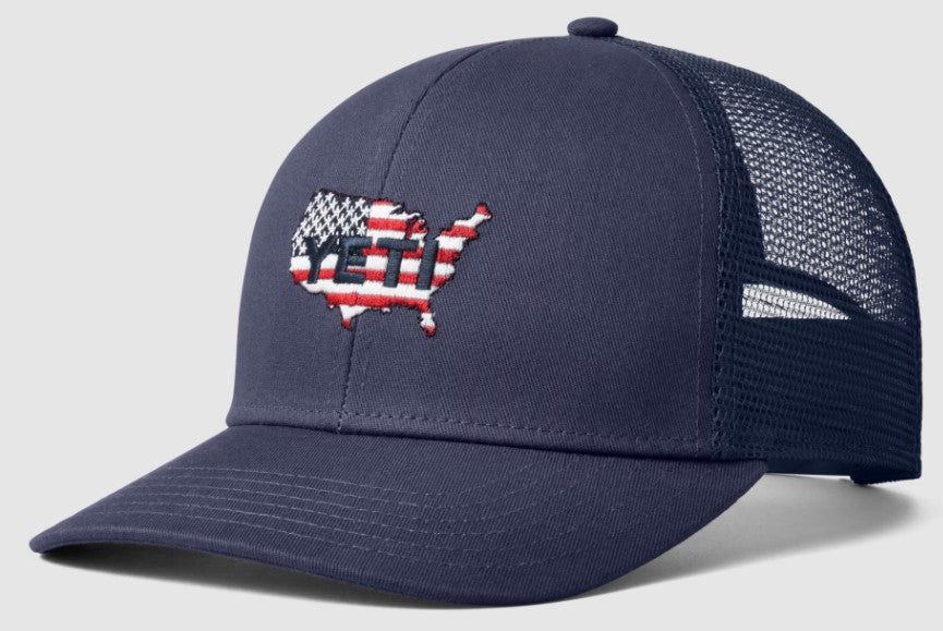 USA Flag Trucker Hat