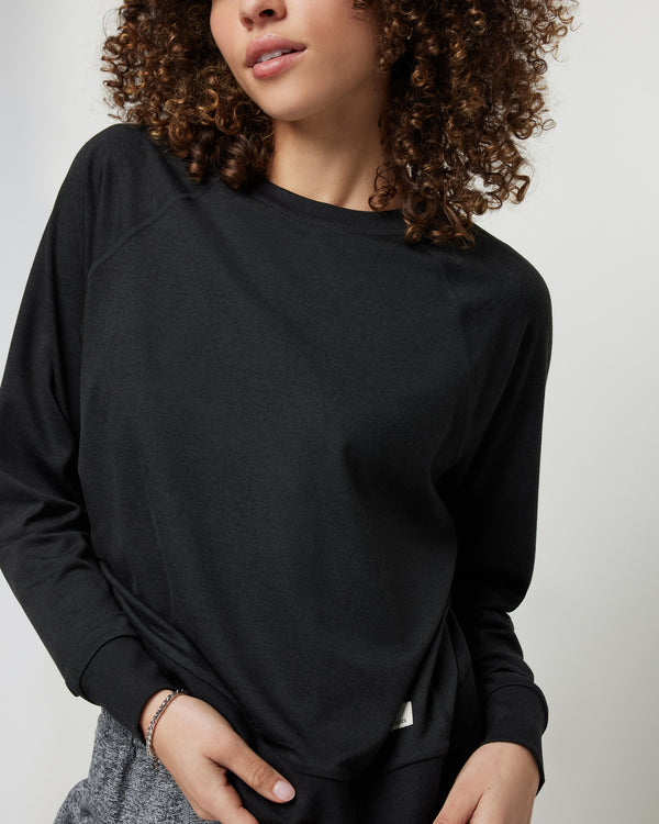 Women's L/S Halo Crew