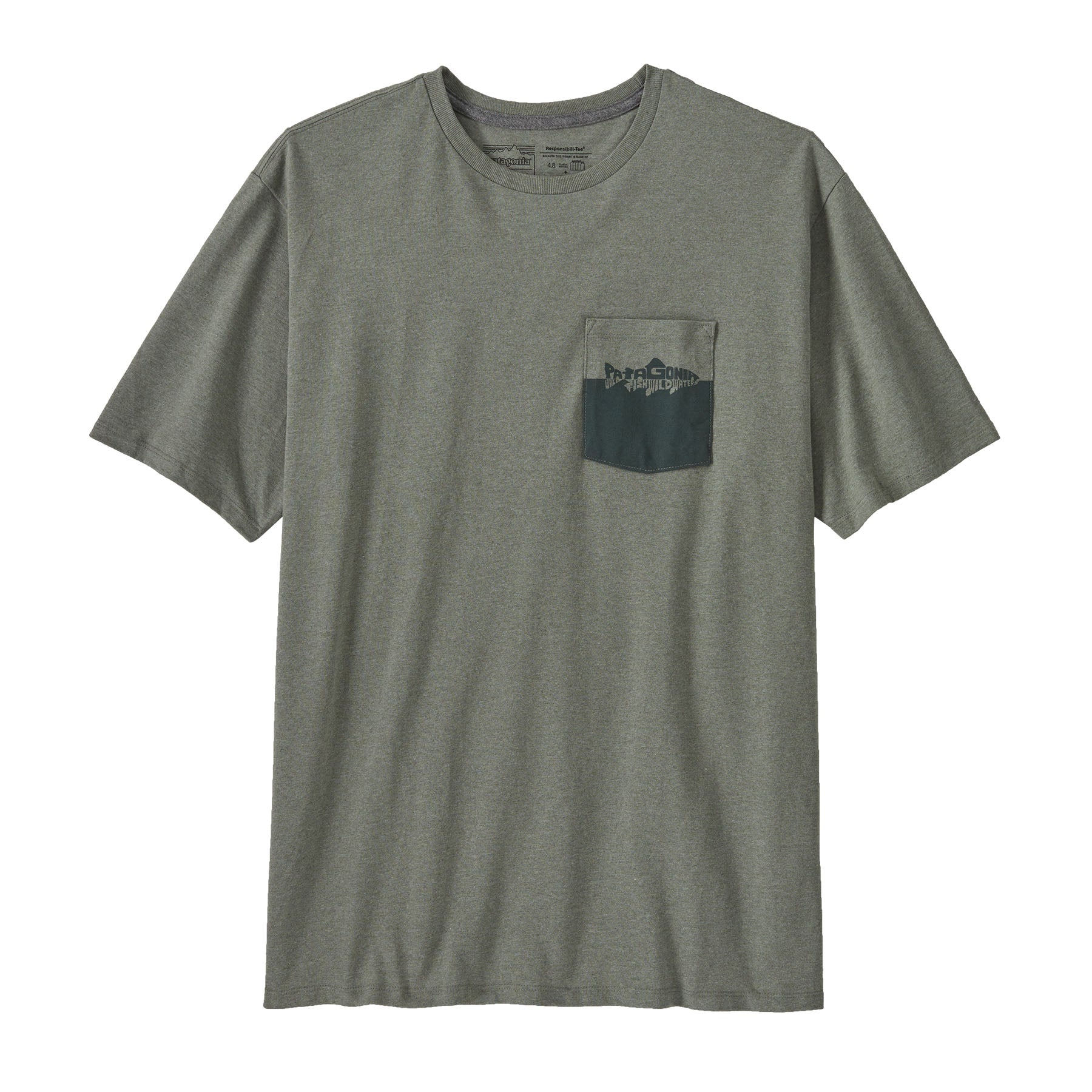 Men`s Wild Waterline Pocket Responsibili-Tee